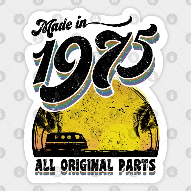 Made in 1975 All Original Parts Sticker by KsuAnn